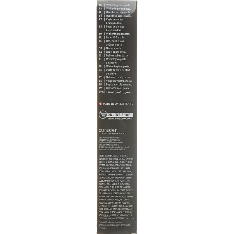CURAPROX Black is white Zahnpasta single 90 ml