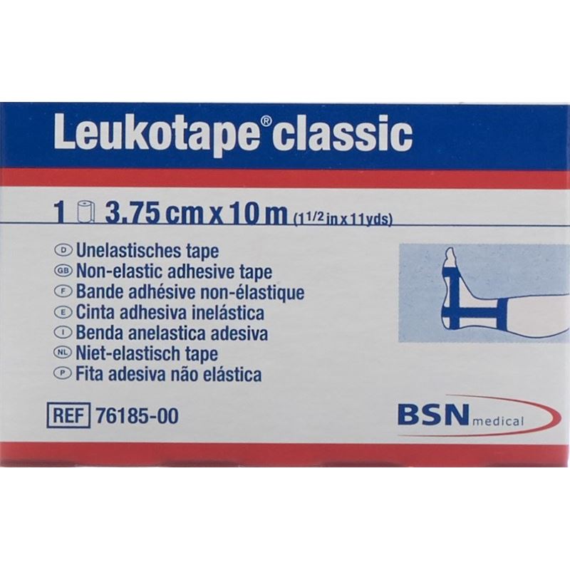 LEUKOTAPE classic Pflasterband 10mx3.75cm blau