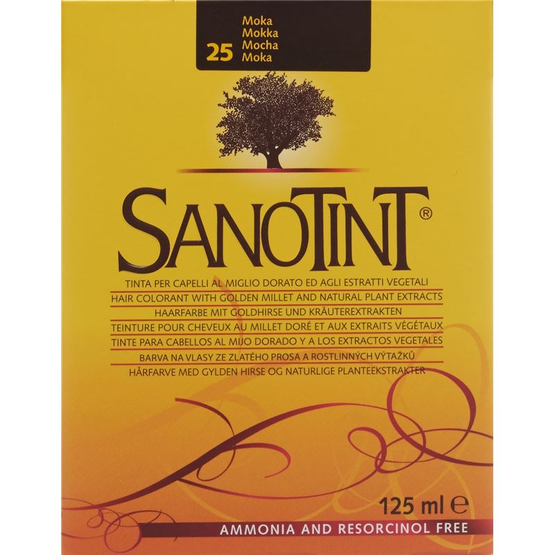 SANOTINT Haarfarbe 25 mokka
