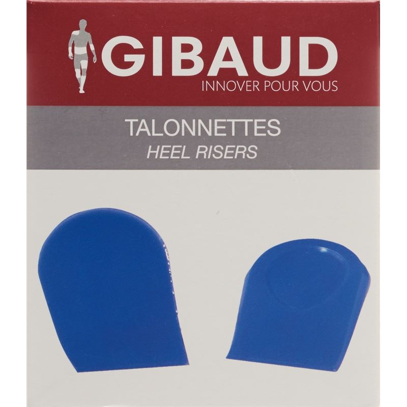 GIBAUD Ferseneinlagen Gr2 39-42 Silikon bl 1 Paar