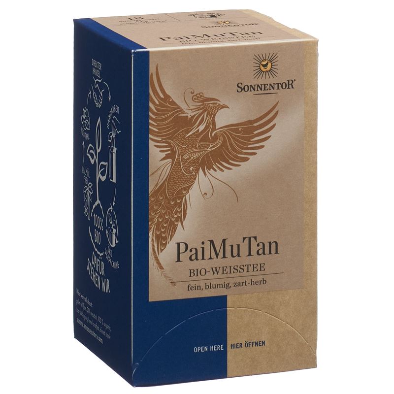 SONNENTOR Weisser Tee Pai Mu Tan Btl 18 Stk