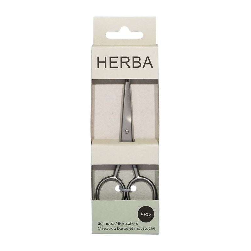 HERBA Schnauz Bartschere Inox
