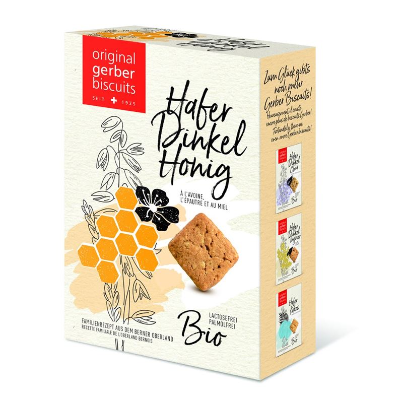 GERBER Hafer Dinkel Biscuits Honig Bio 160 g