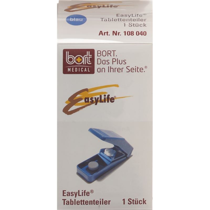 BORT EASYLIFE Tablettenteiler blau