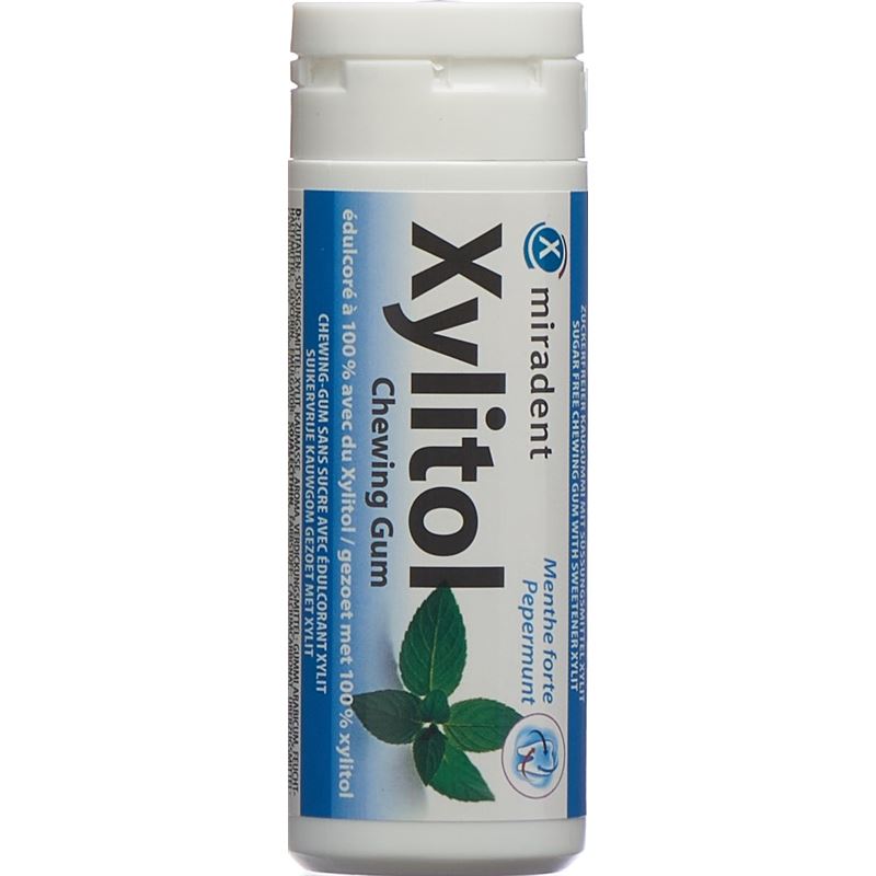 MIRADENT Xylitol Kaugummi Mint 30 Stk