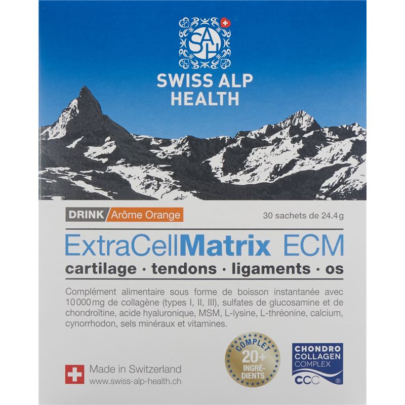 EXTRA CELL Matrix ECM Drink Gelenke Orange 30 Stk