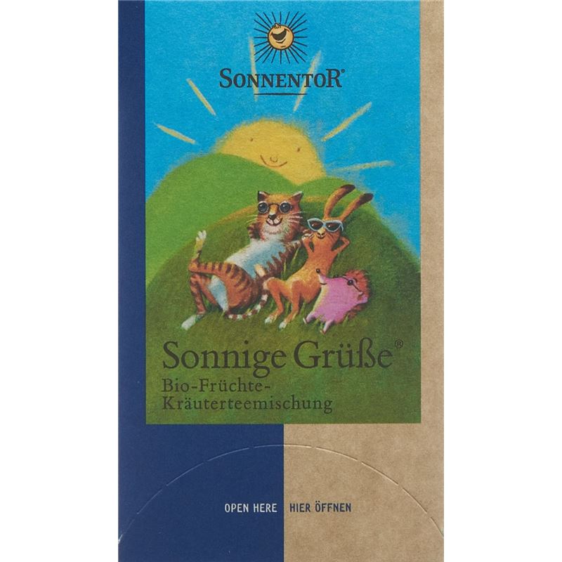 SONNENTOR Sonnige Grüsse Doppelkammer 18 x 2.5 g