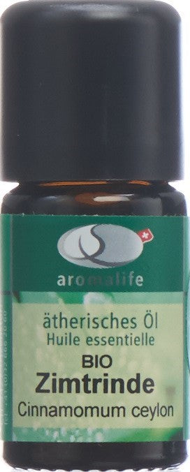 AROMALIFE Zimtrinde Äth/Öl Fl 5 ml