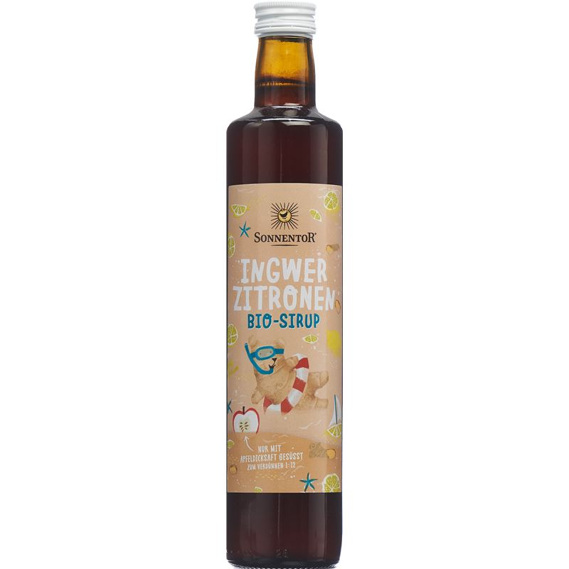 SONNENTOR Ingwer-Zitronen Sirup 500 ml