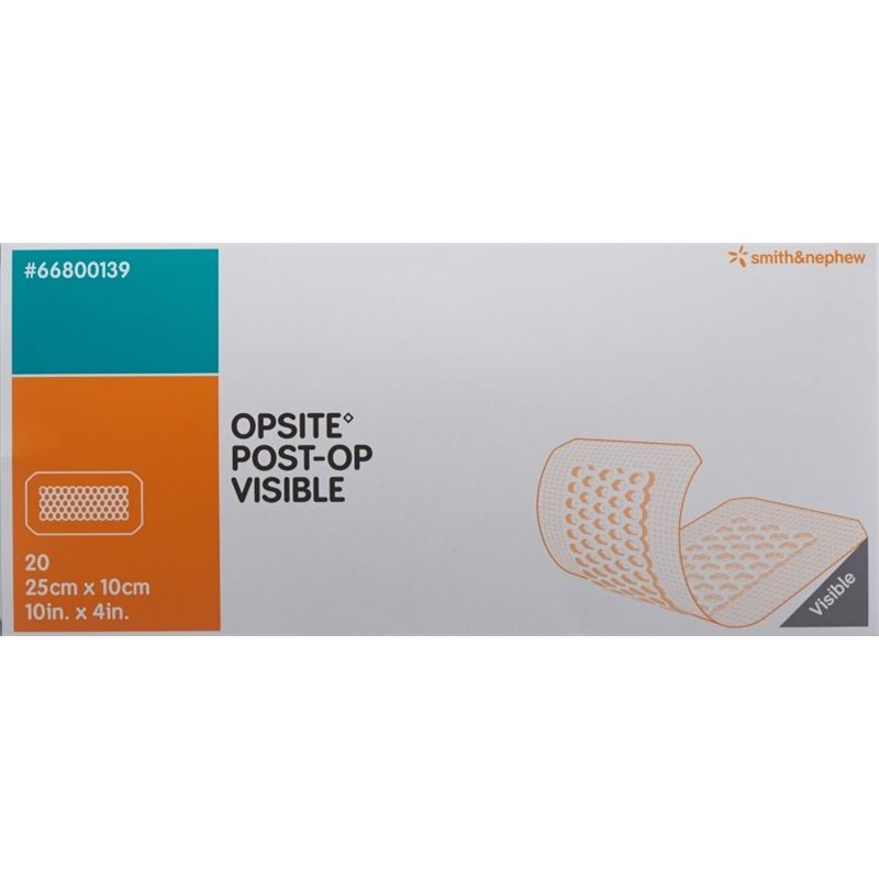 OPSITE POST OP VISIBLE Wundverb 25x10cm 20 Stk