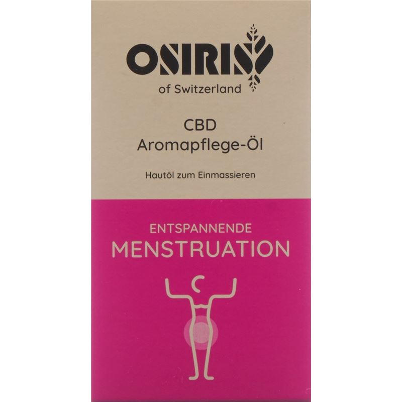 OSIRIS CBD Aromapflegeöl Menstruation 10 x 1 ml