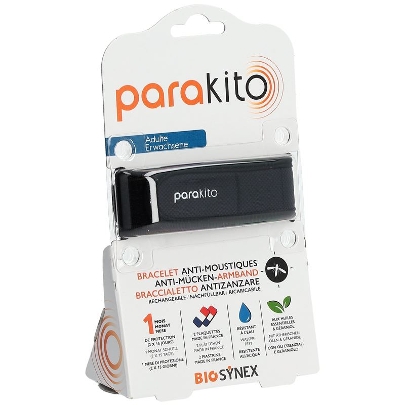 PARAKITO Armband Erwachsene schwarz