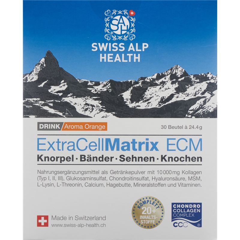 EXTRA CELL Matrix ECM Drink Gelenke Orange 30 Stk