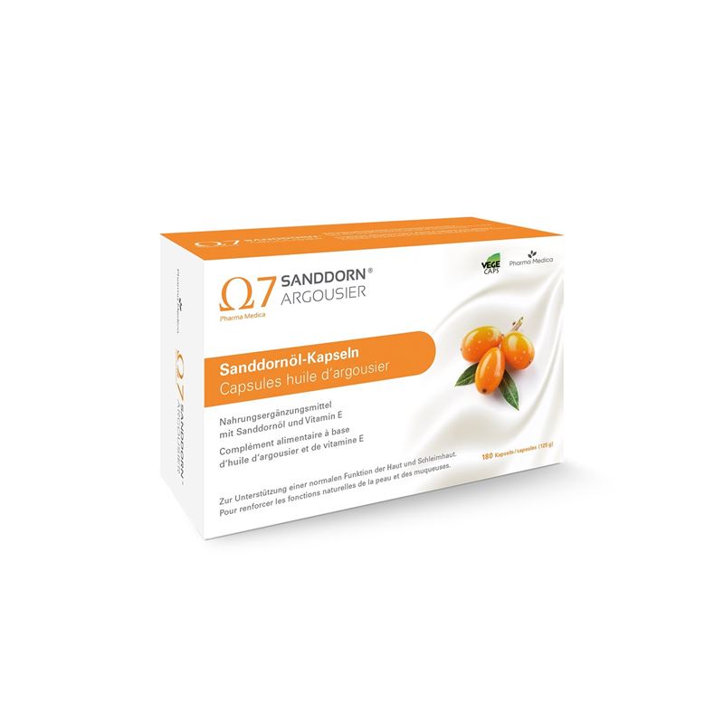 SANDDORN ARGOUSIER Omega 7 Kaps 180 Stk