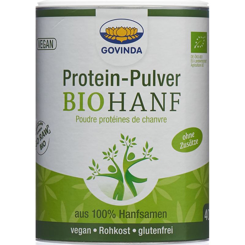 GOVINDA Proteinpulver Hanf Bio Ds 400 g