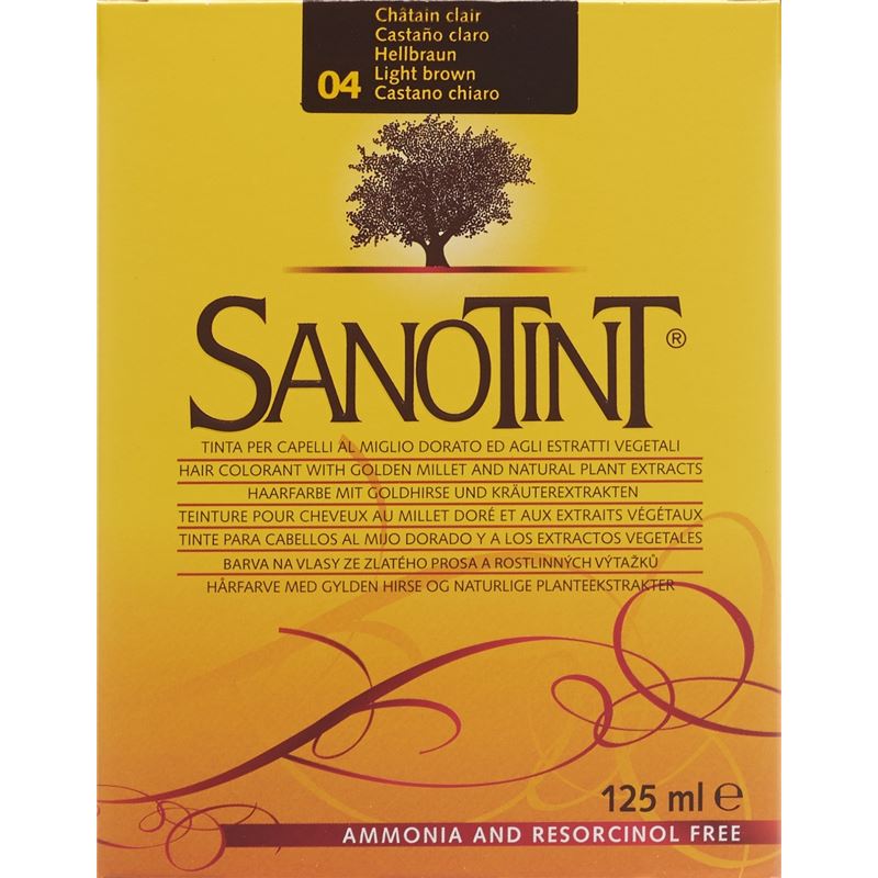 SANOTINT Haarfarbe 04 hellbraun