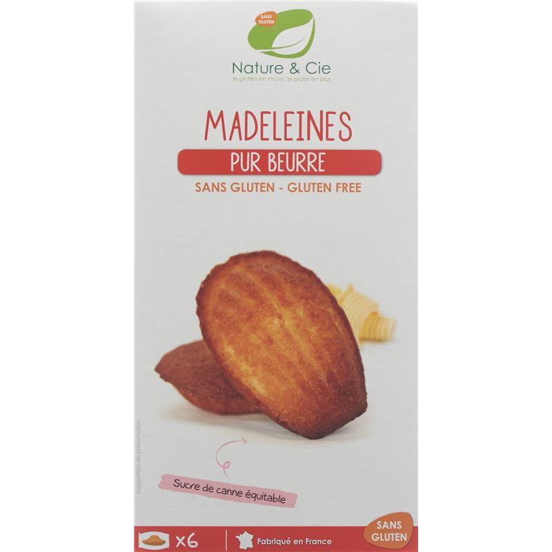 NATURE&CIE Madeleines Butter glutenfrei 6 x 25 g