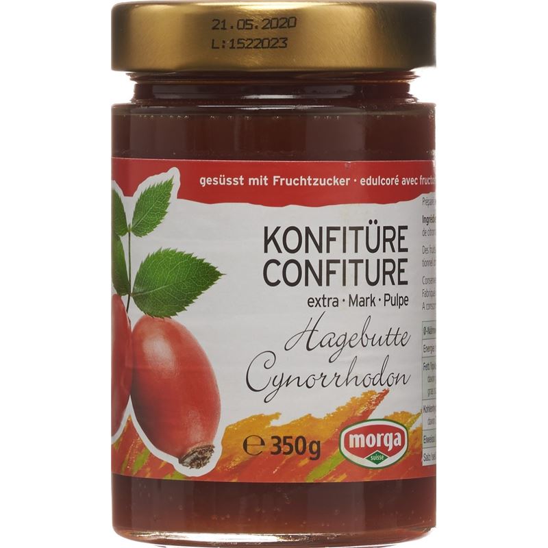 MORGA Konfitüre Hagebuttenmark Fruchtz 350 g