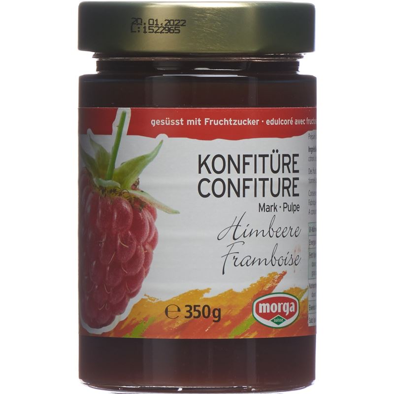 MORGA Konfitüre Himbeermark Fruchtz 350 g