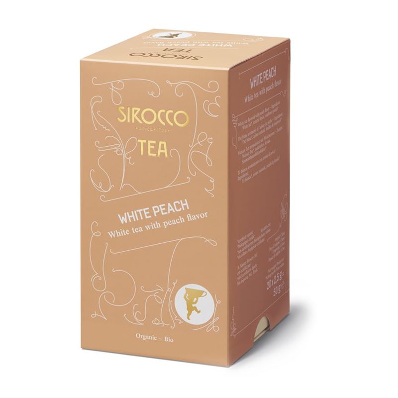 SIROCCO Teebeutel White Peach 20 Stk