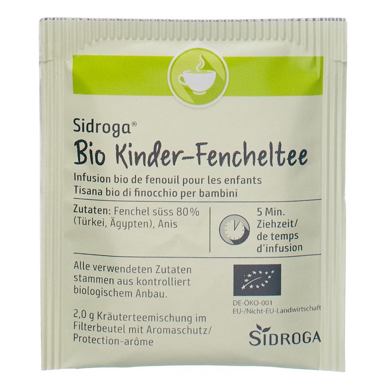 SIDROGA Bio Kinder Fencheltee 20 Stk