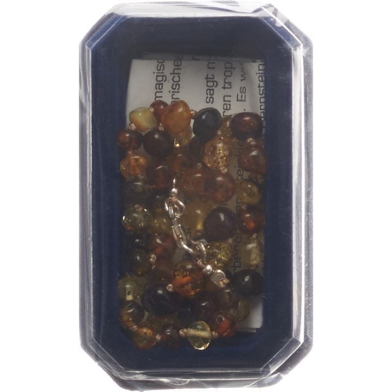 AMBERSTYLE Bernstein 32cm multicolor glanz Karab