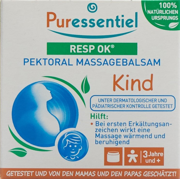 PURESSENTIEL Pektoral Massagebalsam Kind 60 ml