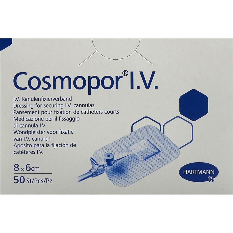 COSMOPOR I.V. 8x6cm 50 Stk