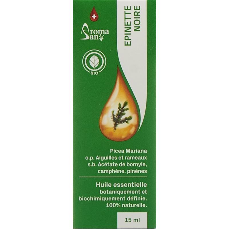 AROMASAN Schw Fichte Nadel Äth/Öl Schachtel 15 ml