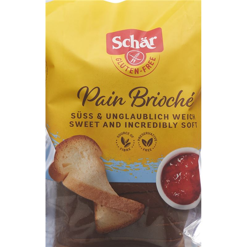 SCHÄR Pain Brioché glutenfrei 370 g