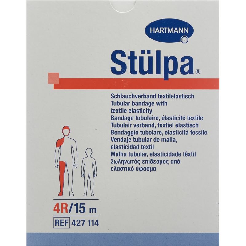 STÜLPA  Schlauchbandage Gr4R 10cmx15m Rolle