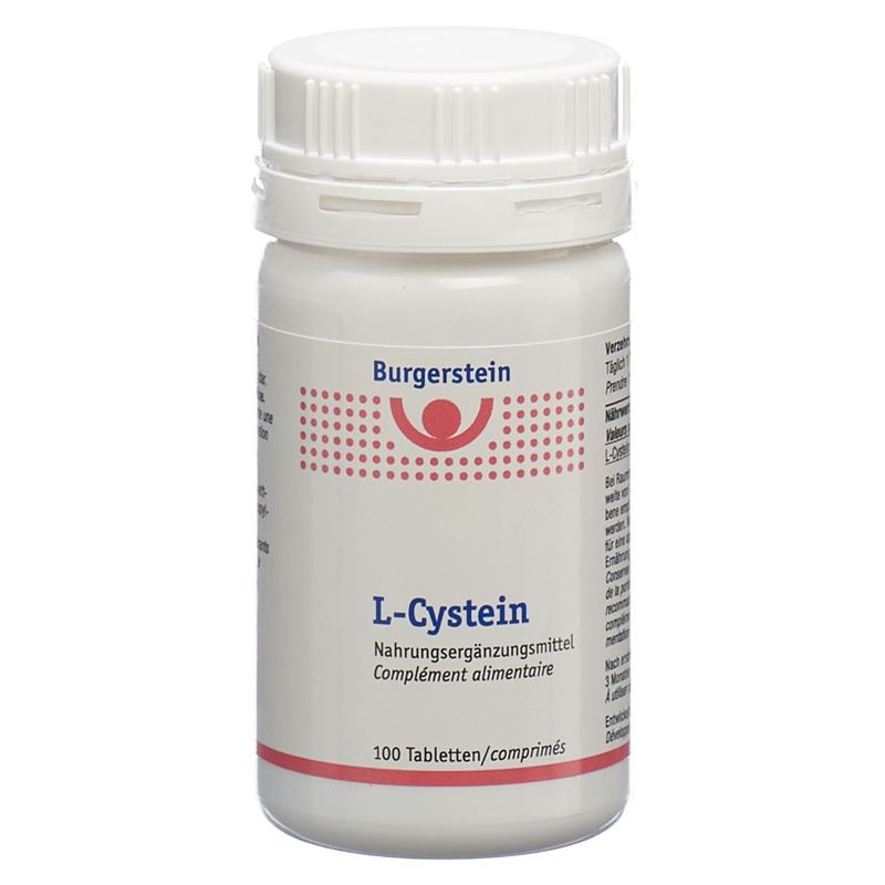 BURGERSTEIN L-Cystein Tabl Ds 100 Stk