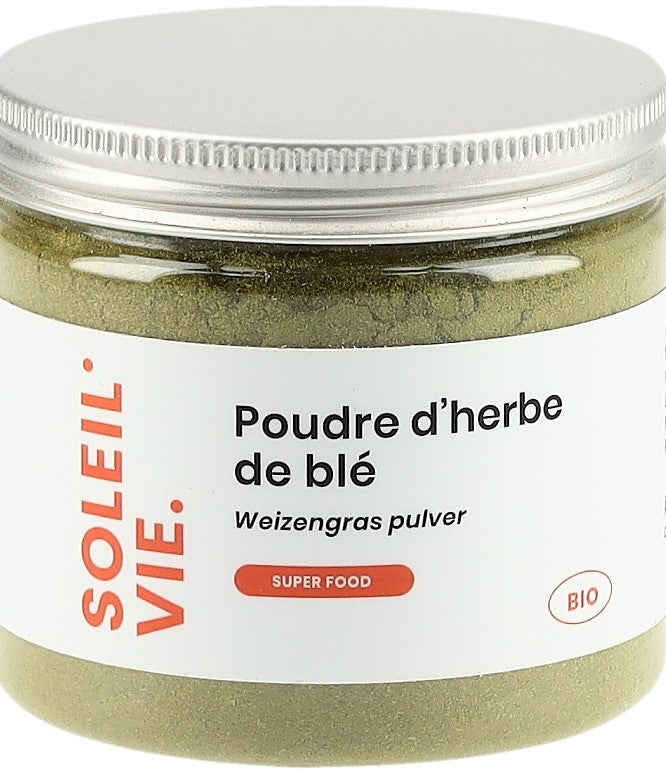 SOLEIL VIE Weizengras Pulver Bio Ds 70 g