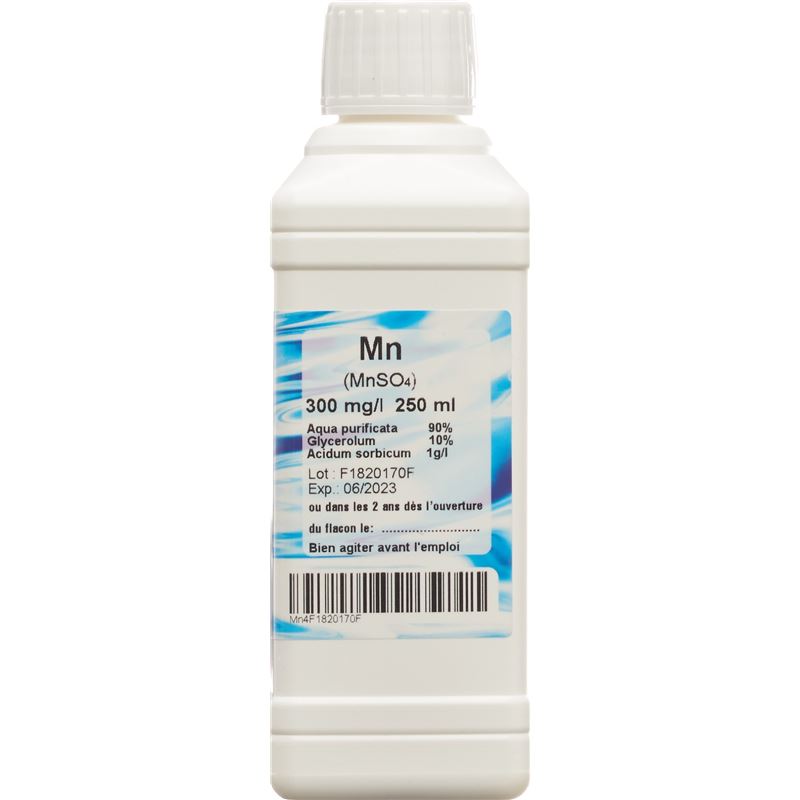 OLIGOPHARM Mangan Lös 300 mg/l 250 ml