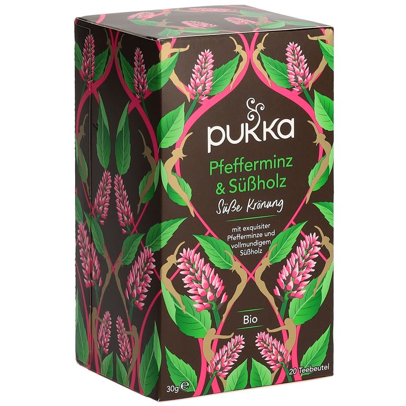 PUKKA Pfefferminz&Süssholz Tee Bio Btl 20 Stk