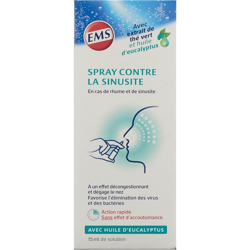 EMS Sinusitis Spray mit Eukalyptusöl 15 ml