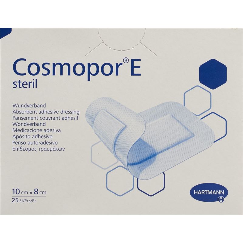 COSMOPOR E Schnellverband 10cmx8cm steril 25 Stk