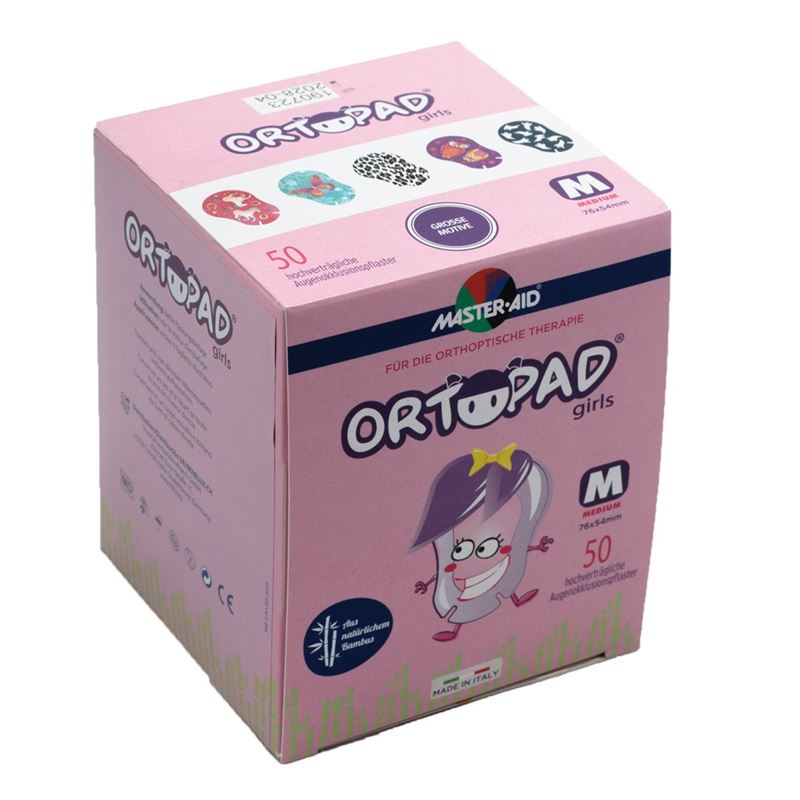 ORTOPAD Occlusionspflast Medium Girl 2-4J 50 Stk