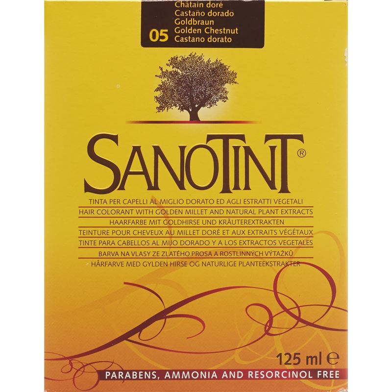 SANOTINT Haarfarbe 05 goldbraun