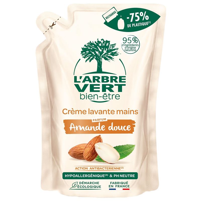 L'ARBRE VERT Öko Ref Handseife Bio Mand Fr 300 ml