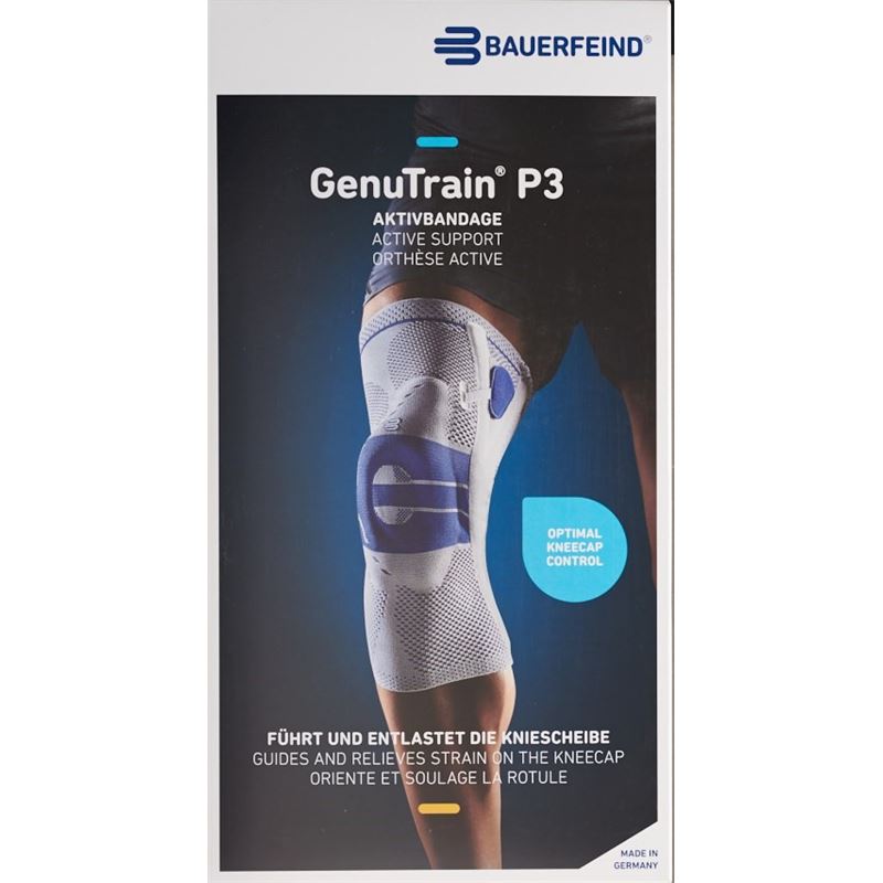 GENUTRAIN P3 Aktivbandage Gr2 rechts titan
