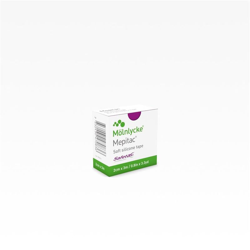 MEPITAC SAFETAC Fixierverband 2cmx3m Silikon