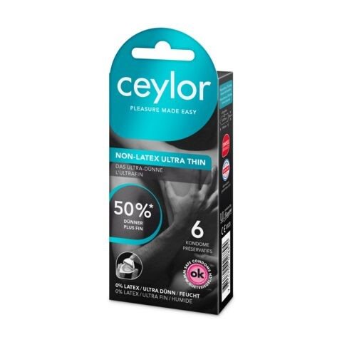 CEYLOR Non Latex Präservativ Ultra Thin neu 6 Stk