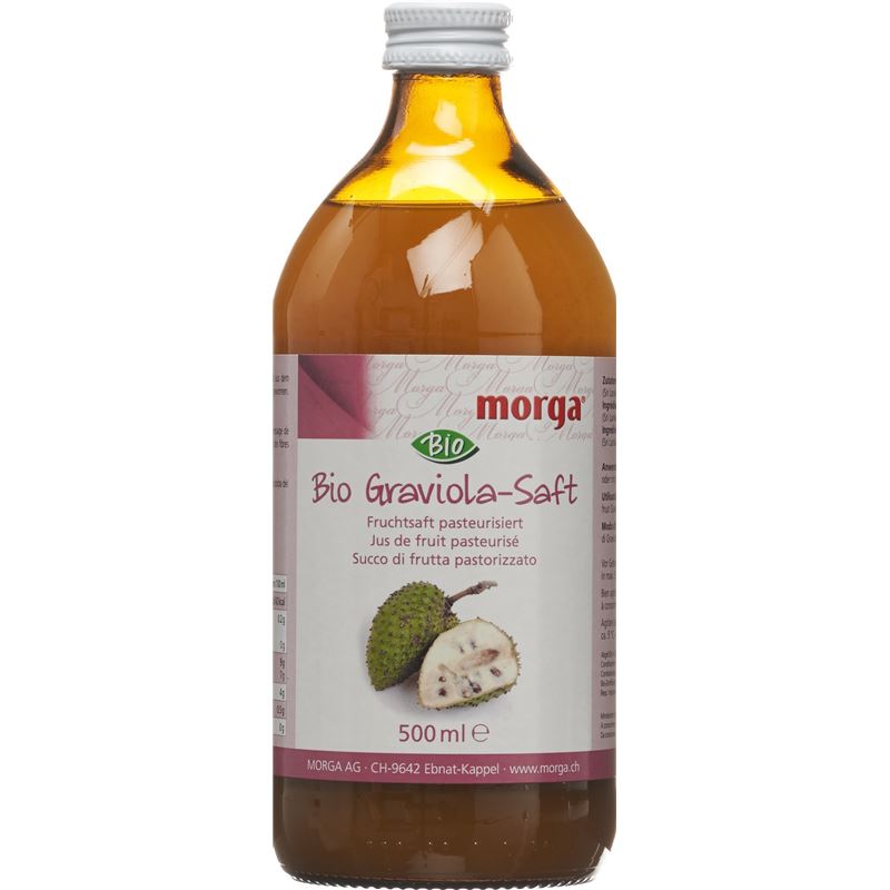 MORGA Graviola Saft Bio Fl 500 ml