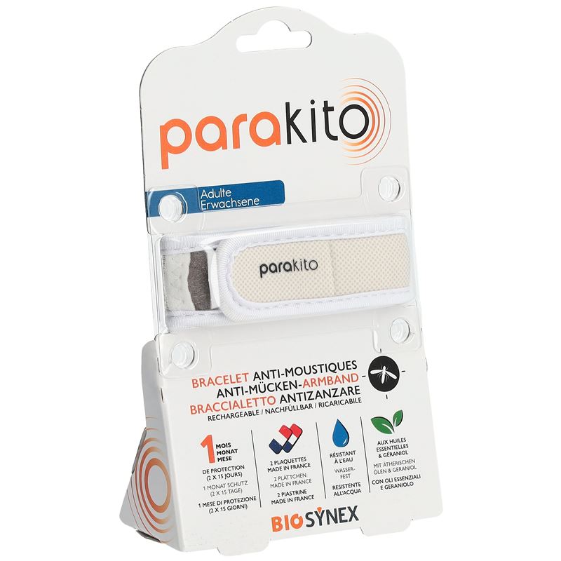 PARAKITO Armband Erwachsene weiss