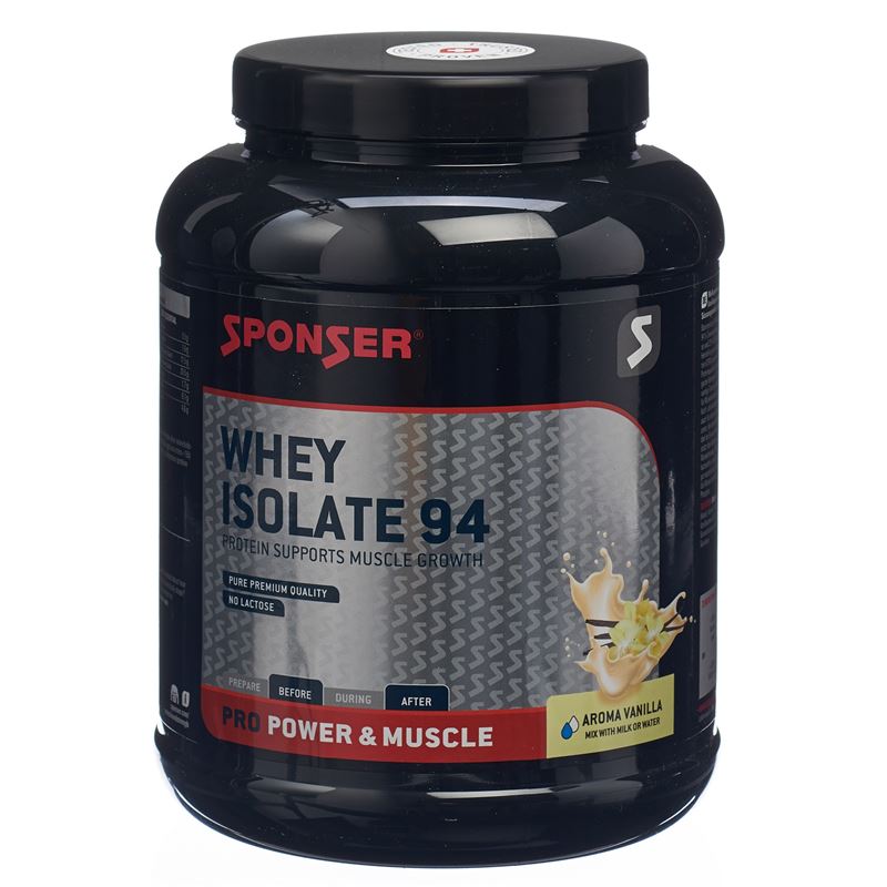 SPONSER Whey Isolate 94 Vanilla Ds 850 g