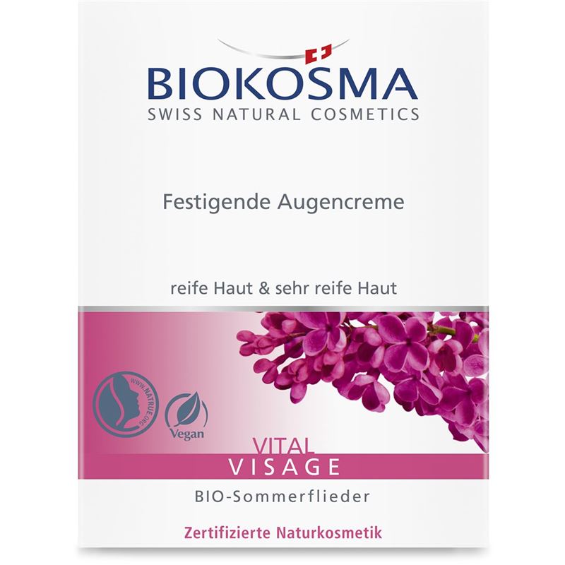 BIOKOSMA Vital Festig Augencr Bio Sommerfli 15 ml