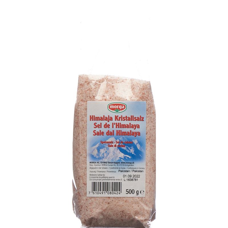 MORGA Himalaya Kristallsalz Btl 500 g