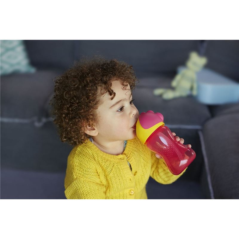 AVENT PHILIPS Strohhalm-Becher 300ml Girl rosa