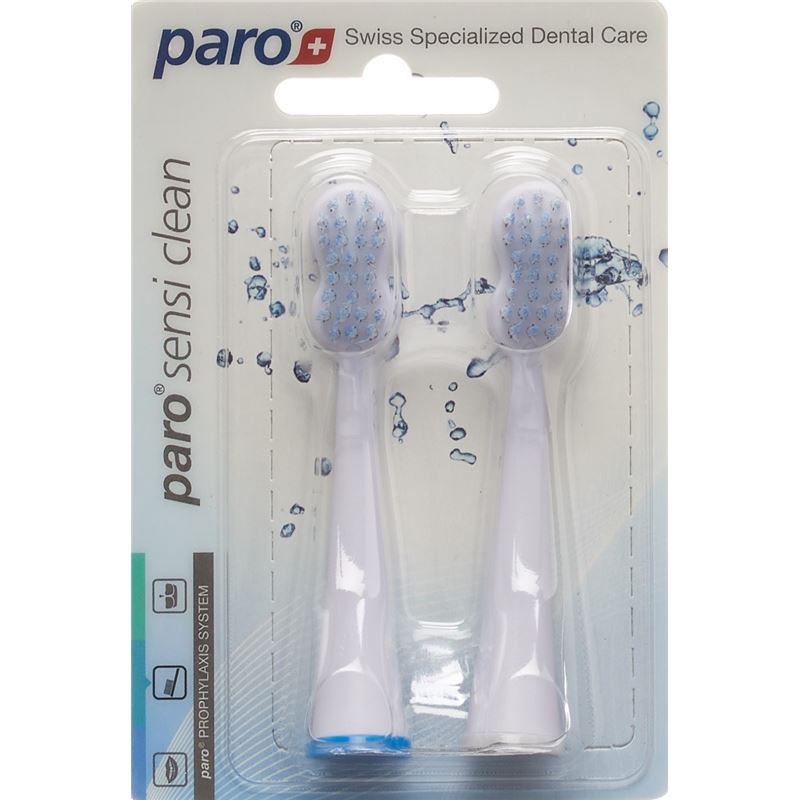 PARO sensi-clean Ersatzzahnbürste Schall 2 Stk